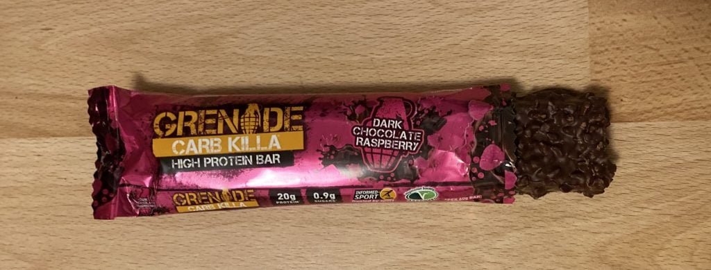 Dark Chocolate Raspberry. Best Grenade Carb Killa Flavour - We Reviewed 12 Carb Killa Flavours. We bought the Grenade Carb Killa Selection Box to review every flavour and find out which of the 12 bars is the tastiest! By Gymnasium Post (gymnasiumpost.com).
